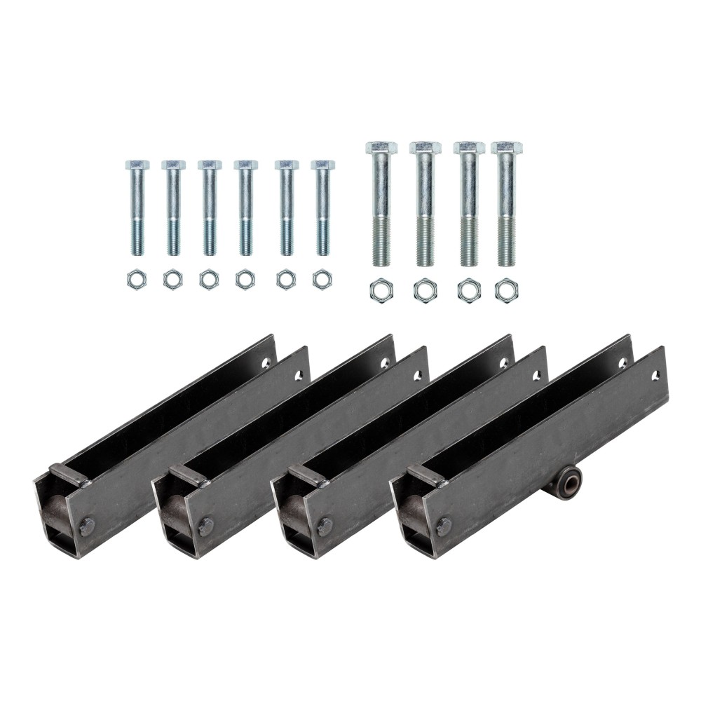 Lippert Replacement Trailer Axle AP Kit Components Lippert trailer axle AP kit including equalizers, shackle bolts, and lock nuts