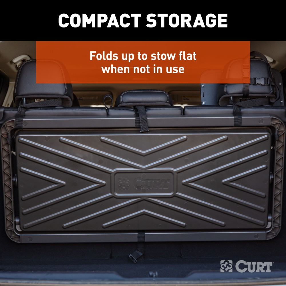Pakka Car Trunk Organizer for SUVs and CUVs with Adjustable Height Pakka cargo caddie fits in SUV trunk, adjustable and durable for organized storage.