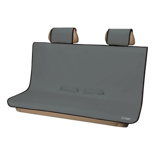 CURT Seat Defender Universal Waterproof Bench Seat Cover Grey CURT Seat Defender bench seat cover offering protection against dirt, spills, and pet dander, easy to install and remove.