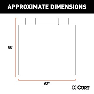 CURT Seat Defender Universal Waterproof Truck Seat Cover CURT Seat Defender truck seat cover providing protection against dirt, spills, and pet dander in a vehicle interior.