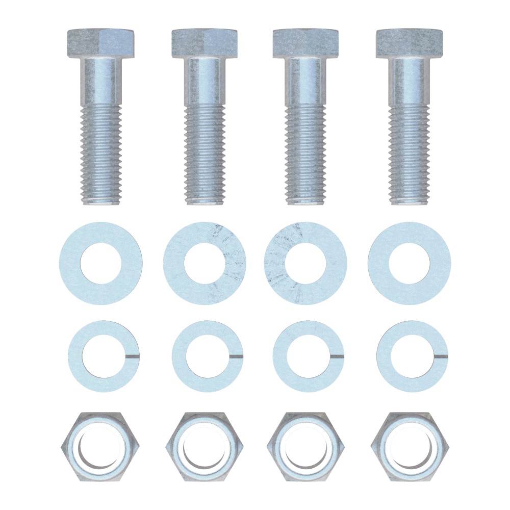 Replacement Hardware Kit for CURT R-series 5th Wheel Rollers Replacement hardware kit for attaching 5th wheel head to CURT R-series roller