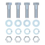 Replacement Hardware Kit for CURT R-series 5th Wheel Rollers Replacement hardware kit for attaching 5th wheel head to CURT R-series roller