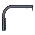 Replacement handle with hardware for CURT E16 5th wheel hitch, hitch not included