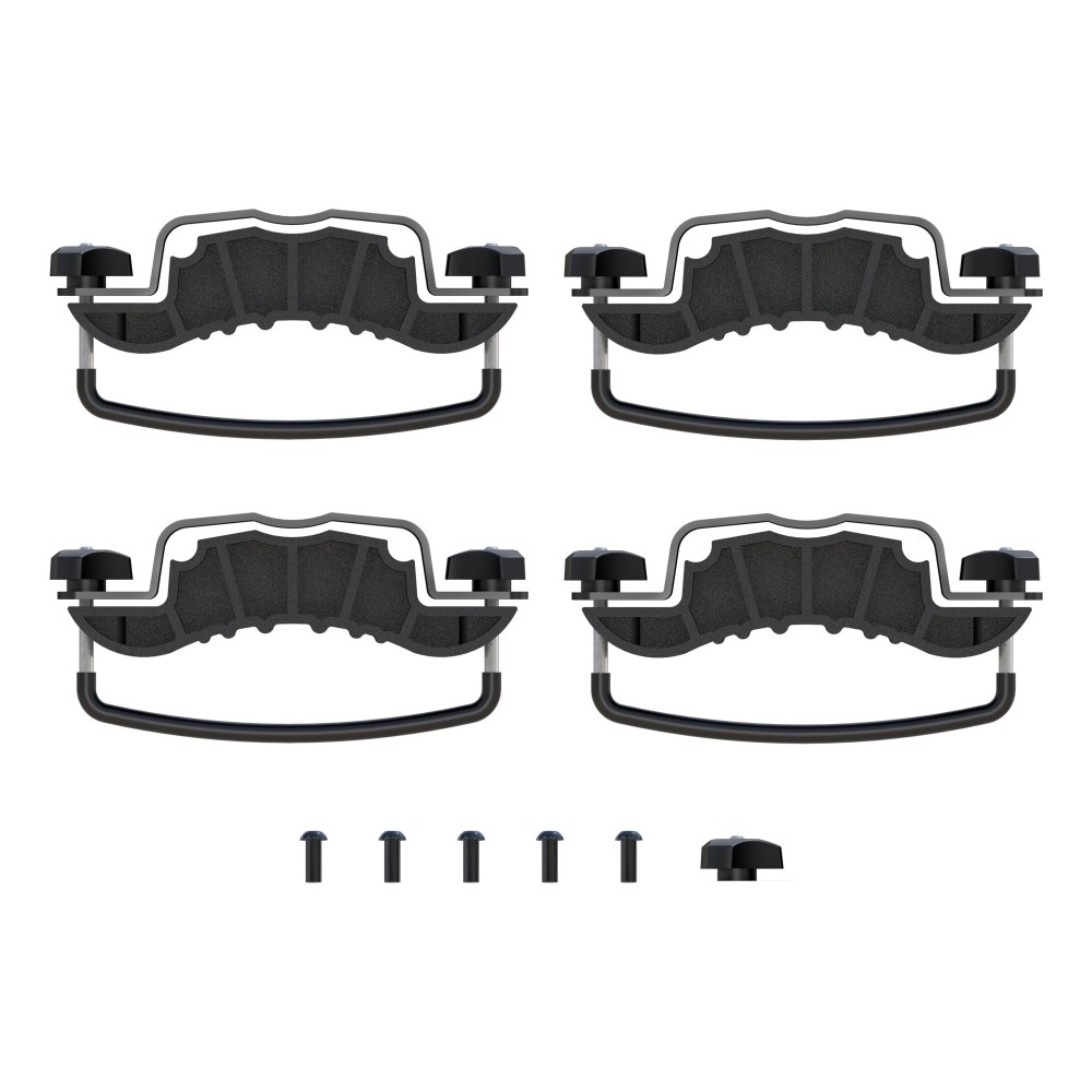 CURT Roof Rack Cargo Carrier Replacement Hardware #18115 Replacement hardware kit for CURT roof rack cargo carrier #18115 including brackets and bolts