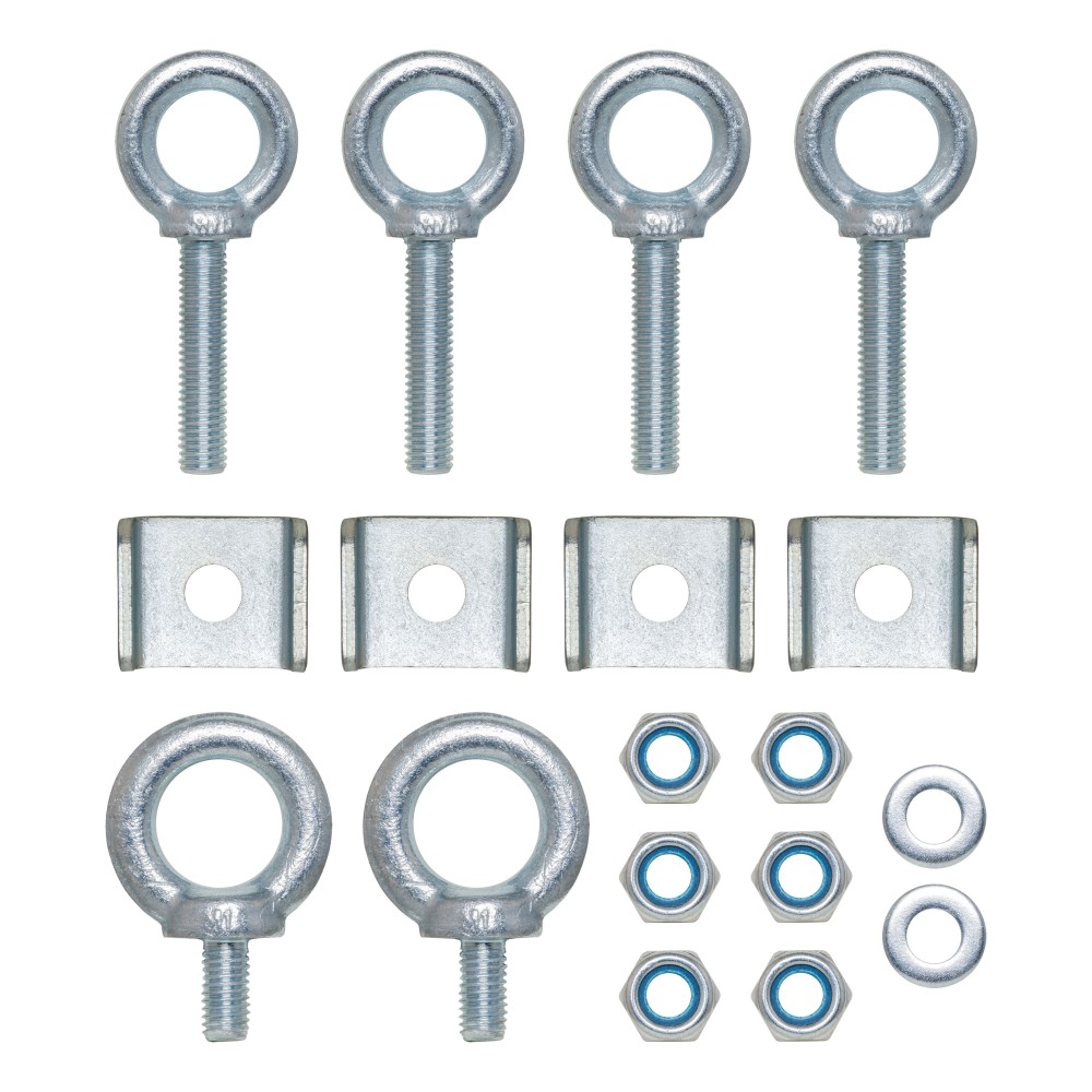 Replacement Hardware Kit for CURT Cargo Carrier #18112 Hardware kit for assembling CURT cargo carrier with ramp #18112 including bolts and nuts