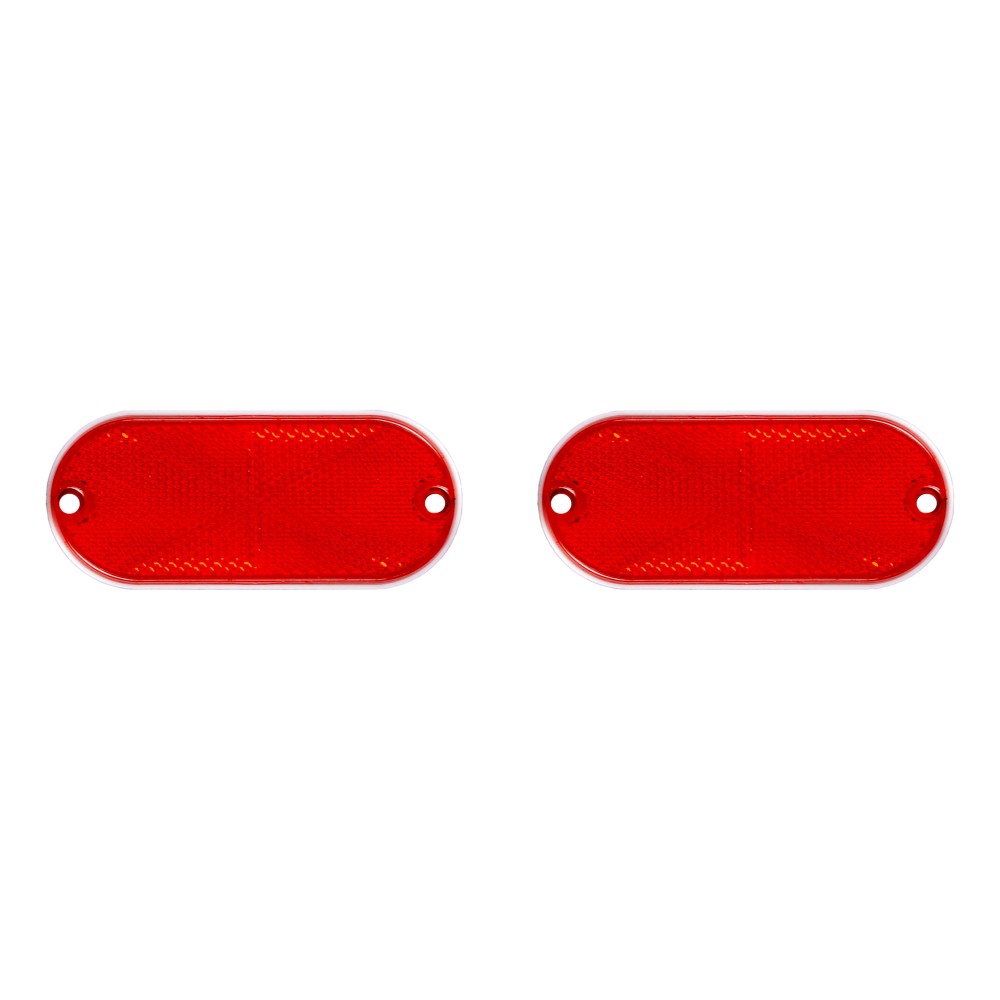 Replacement Reflectors for CURT Cargo Carrier #18113 Replacement reflectors compatible with CURT cargo carrier #18113 for improved visibility.
