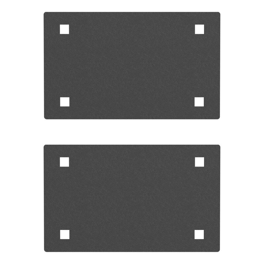 Replacement Brackets for CURT Cargo Carrier #18153 Replacement brackets for assembling CURT cargo carrier model number 18153