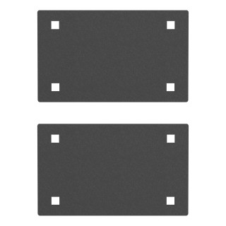 Replacement Brackets for CURT Cargo Carrier #18153 Replacement brackets for assembling CURT cargo carrier model number 18153