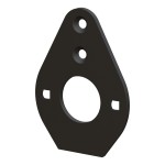 CURT 5th wheel wedge for CrossWing hitch with carbide finish