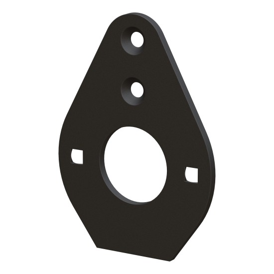 CURT 5th wheel wedge for CrossWing hitch with carbide finish