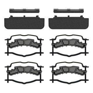 Complete Rooftop Tent Mounting Hardware Kit for CURT Xpedition Rooftop tent hardware kit with brackets, nuts, and bolts for CURT Xpedition truck bed rack
