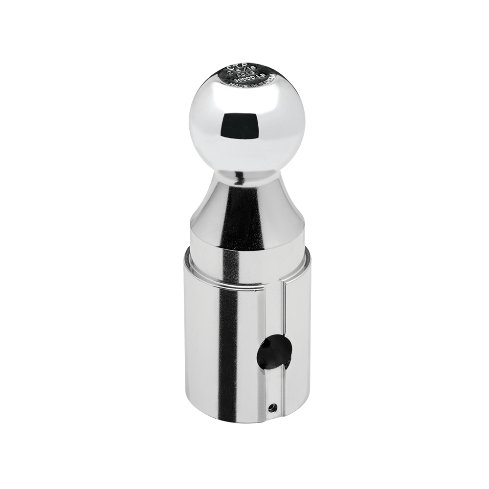 REESE chrome plated Gooseneck hitch ball, 2-5/16 inch, for 30,000 lbs capacity