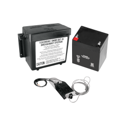 Tekonsha Shur-Set III All Polymer Lockable Breakaway System with Nylon Breakaway Switch 20005