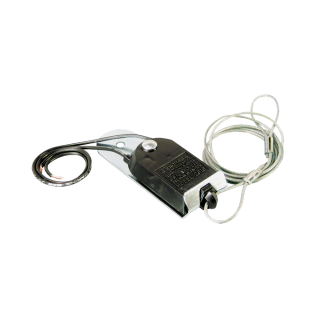 Breakaway Switches with 48 Inch Wires for Safe Towing Breakaway switch with 48 inch wires for trailer brake safety during accidental detachment.