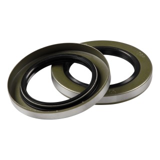Lippert Grease Seals for Axles 5,200-8,000-lb Capacity - Pack of 2 Lippert double lip grease seals for axles, suitable for 5,200 to 8,000-lb capacities, pack of 2