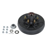 Lippert Complete Pre-Greased Hub Assembly with Lug Nuts Complete pre-greased hub assembly by Lippert with lug nuts and brake hub for 6000 lbs axles.