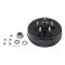 Lippert hub assembly with pre-greased hubs, lug nuts, compatible with 3500 lbs axles.