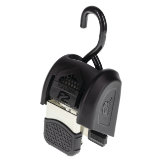 Fulton F2 Transom Tie Downs with Retractable Strap Fulton F2 Transom tie downs for secure boat travel with retractable strap and J-hooks