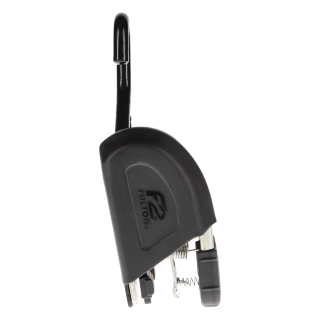 Fulton F2 Transom Tie Downs with Retractable Strap Fulton F2 Transom tie downs for secure boat travel with retractable strap and J-hooks