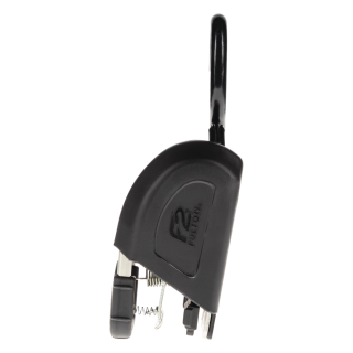 Fulton F2 Transom Tie Downs with Retractable Strap Fulton F2 Transom tie downs for secure boat travel with retractable strap and J-hooks