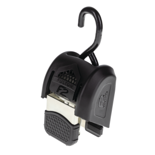 Fulton F2 Retractable Transom Tie Downs for Safe Towing Fulton F2 transom tie downs ensure safe towing, with retractable straps and vinyl-coated hooks for protection.