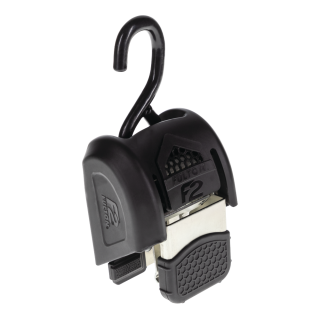 Fulton F2 Retractable Transom Tie Downs for Safe Towing Fulton F2 transom tie downs ensure safe towing, with retractable straps and vinyl-coated hooks for protection.