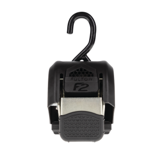 Fulton F2 Retractable Transom Tie Downs for Safe Towing Fulton F2 transom tie downs ensure safe towing, with retractable straps and vinyl-coated hooks for protection.