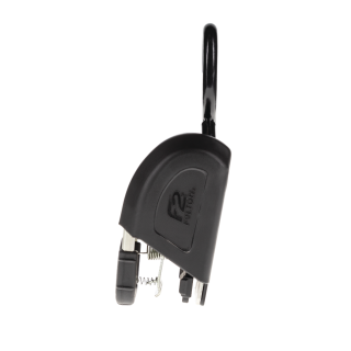 Fulton F2 Retractable Transom Tie Downs for Safe Towing Fulton F2 transom tie downs ensure safe towing, with retractable straps and vinyl-coated hooks for protection.