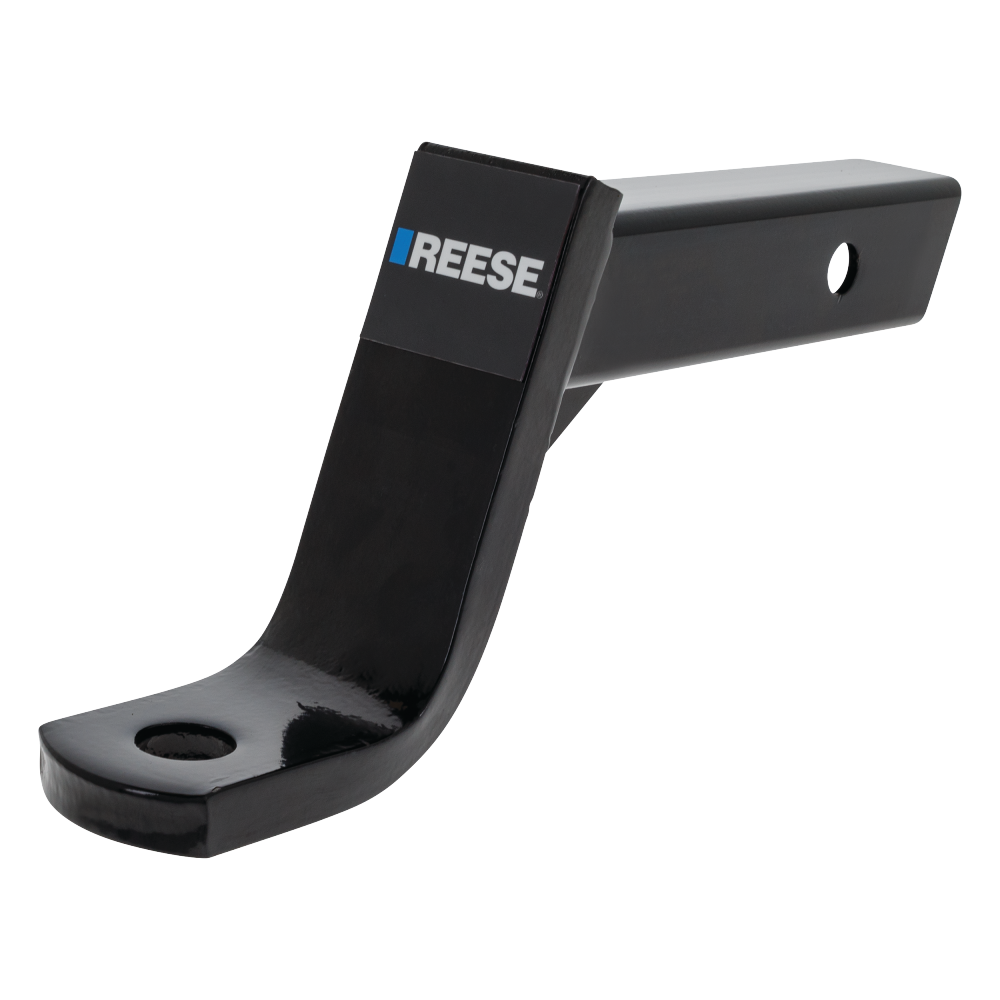 REESE Ball Mount for 2 Inch Hitch with 6,000 lbs Capacity REESE ball mount with 6,000 lbs capacity and 2 inch hitch fit
