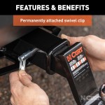 CURT 5/8" Hitch Pin with Swivel Retainer and Zinc Finish CURT 5/8 inch hitch pin featuring a zinc finish and swivel retainer for secure, rust-resistant heavy-duty towing.