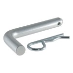 CURT 5/8 Inch Hitch Pins and Clips for Trailer Hitches CURT 5/8 inch hitch pin with zinc finish, designed for secure trailer hitching