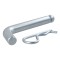 CURT 5/8 Inch Zinc Finish Hitch Pin with Clip for Towing CURT 5/8 inch hitch pin with zinc finish and clip for secure towing