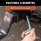 CURT 5/8 Inch Zinc Finish Hitch Pin with Clip for Towing CURT 5/8 inch hitch pin with zinc finish and clip for secure towing