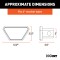 CURT 2x2 Chrome Steel Trailer Hitch Receiver Tube Cover CURT chrome steel receiver tube cover for 2 inch hitch