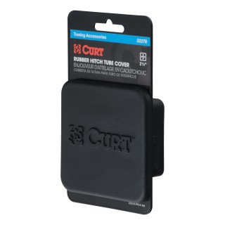 CURT 2-1/2 inch Rubber Hitch Tube Cover for Class 5 Hitches CURT rubber hitch tube cover for 2-1/2 inch class 5 trailer hitches.
