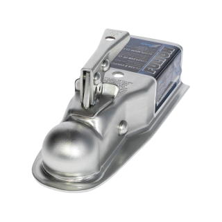 Fas-Lok zinc finish straight tongue coupler for easy trailer hookup