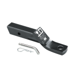 Draw-Tite Ball Mount for 2-Inch Hitch with 7,500 lbs. Capacity Draw-Tite Ball Mount with 2 inch drop, 7,500 lbs. capacity, and black powder coat finish