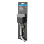 CURT Hitch Lock with Deadbolt Design for Secure Towing CURT hitch lock with deadbolt design and chrome finish for 1-1/4 inch receivers