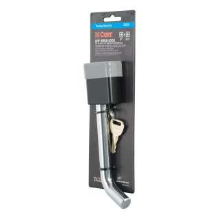 CURT Deadbolt 5/8" Pin Diameter Hitch Lock for Secure Towing CURT hitch lock with deadbolt design and 5/8 inch pin for trailer security