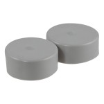 CURT wheel bearing protectors with dust covers for trailer wheels