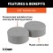 CURT Trailer Wheel Bearing Protectors with Dust Covers CURT wheel bearing protectors with dust covers for trailer wheels
