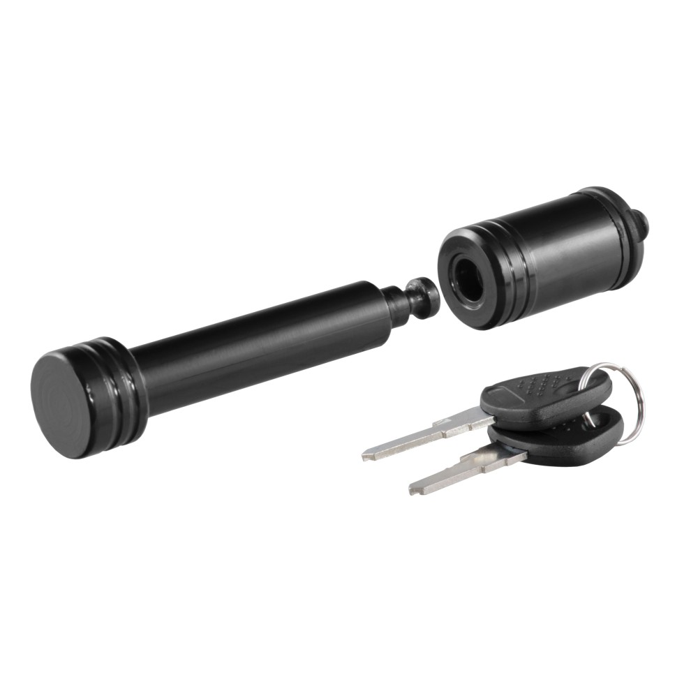 CURT Hitch Lock for 2-inch Receiver Tube - Secure and Durable CURT hitch lock with barbell design and 5/8 inch pin for 2 inch receiver tube
