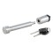 CURT Hitch Lock with 5/8 Inch Pin for 2 to 2-1/2 Inch Receivers CURT barbell hitch lock with key and barbell design for secure trailer attachment