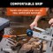 CURT Hand Winch with Strap and Zinc-Plated Snap Hook CURT hand winch with a 15-foot strap and snap hook for boat trailers