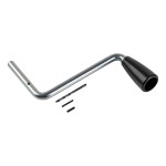 CURT Side-Wind Trailer Jack Replacement Handle with Comfortable Grip Replacement handle for CURT side-wind trailer jack with comfortable black plastic grip