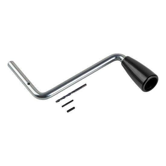 CURT Side-Wind Trailer Jack Replacement Handle with Comfortable Grip Replacement handle for CURT side-wind trailer jack with comfortable black plastic grip
