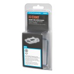 CURT Safety Pin with 5/16" Diameter and Zinc Plating CURT safety pin featuring a 5/16 inch diameter, zinc plating, 12-inch chain, and snapper pin design for secure towing.