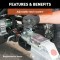 CURT Posi-Lock Trailer Coupler Latch with Adjustable Design CURT Posi-Lock trailer coupler latch with adjustable design and durable zinc finish for secure towing