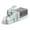 CURT straight-tongue coupler with Posi-Lock latch for 2 inch trailer ball, 3 inch channel, and 5,000 lbs capacity.