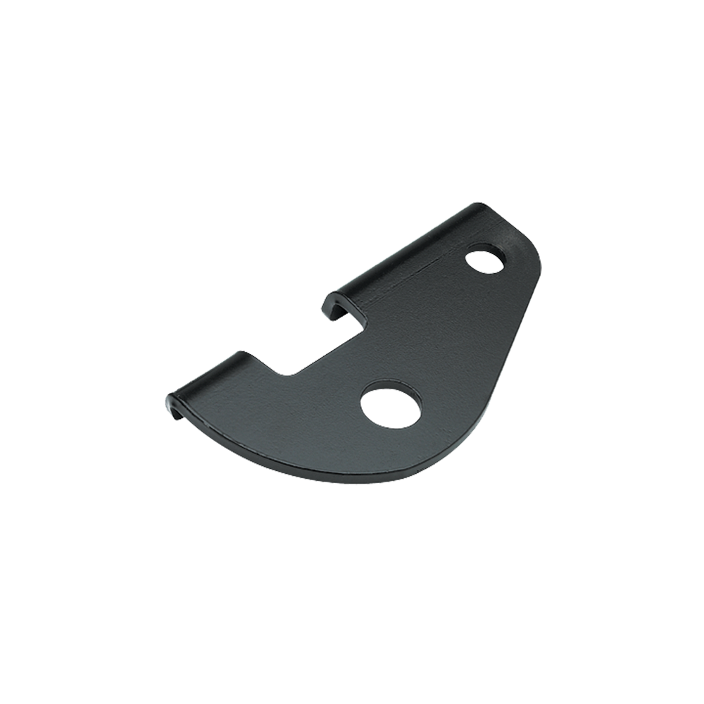 Black Powder Coat Sway Control Brackets 1-1/4 Inch Sway control brackets in black powder coat finish for 1-1/4 inch hardware